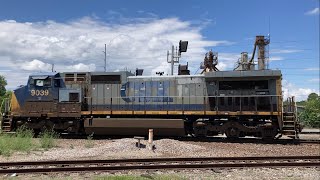 Lone Dash-9 CSX 9039 returns L739 home to Cordele 5/13/2025 2:03 PM