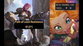 Vi (5*) vs Zoe &amp; Poro King - With Friends Like These - Legends of Runeterra