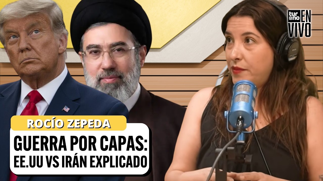 ¿Por qué Irán no se rinde ante EE.UU? Rocío Zepeda EXPLICA la GUERRA por CAPAS | Turno En Vivo