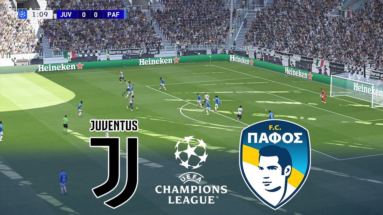 Ювентус против Пафоса | Лига чемпионов УЕФА 2025/26