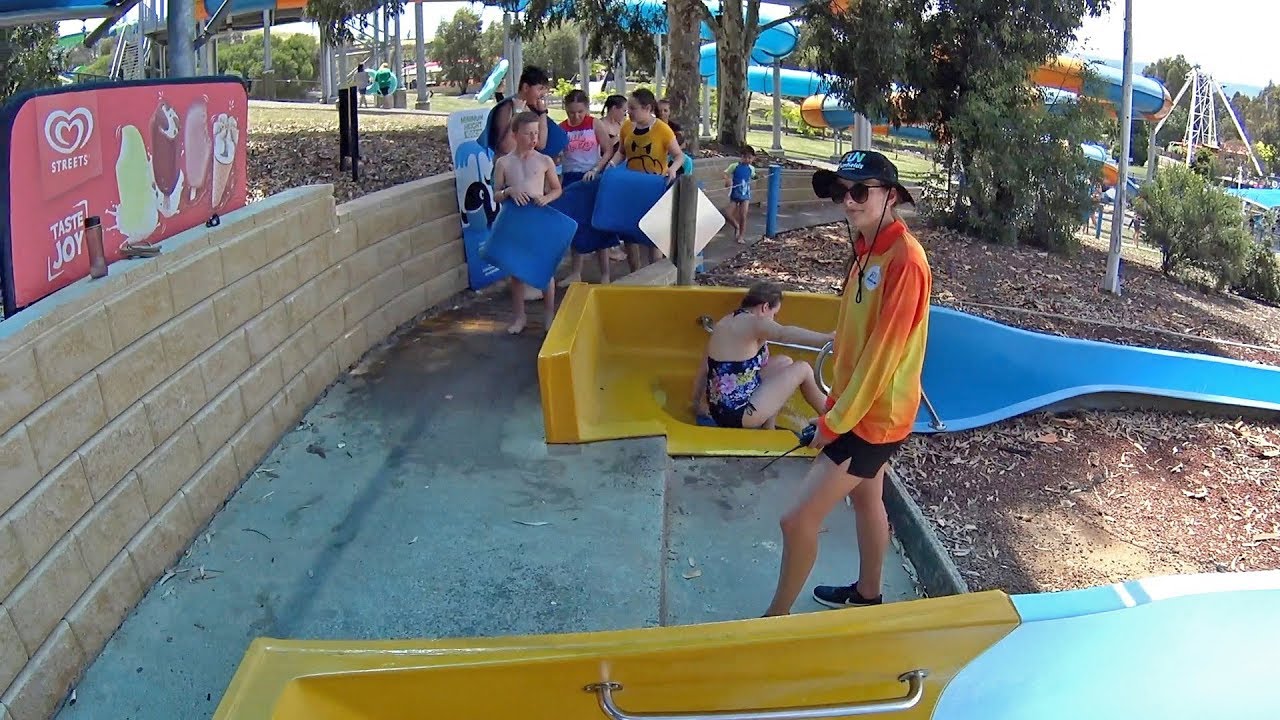 The Splashdown Slide at Funfields YouTube