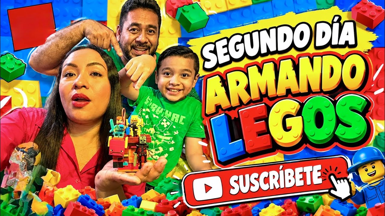 Estamos armando el lego de Minecraft con Mamá crack, y Papácrack #minecraft #viral