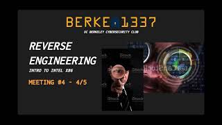 Intro to x86 Reverse Engineering [4/5/22]
