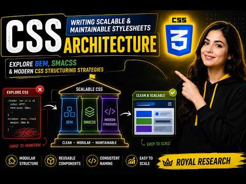 Stop Messy CSS! Learn Scalable CSS Architecture with BEM and SMACSS | Royal Research