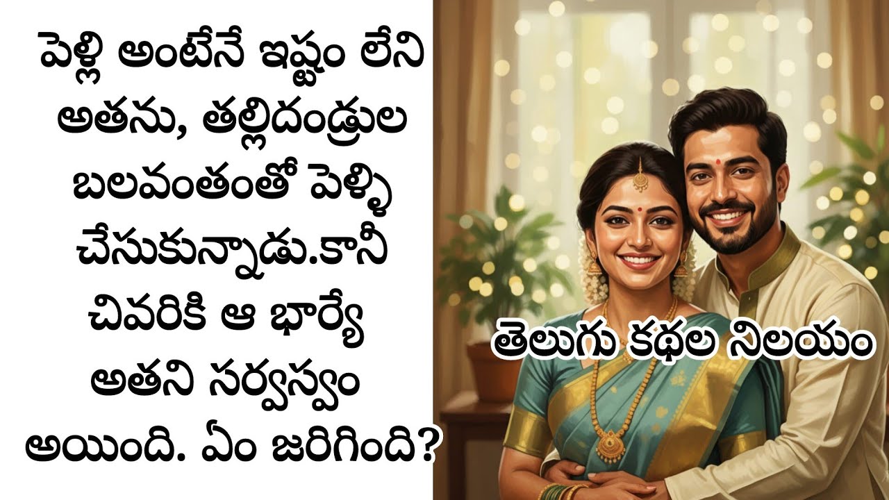 భార్యంటేనే ఇష్టం లేని అతనికి చివరికి ఆమె తన సర్వస్వము అయింది.ఏం జరిగింది? మంచి ఆహ్లాదకరమైన కుటుంబ కథ