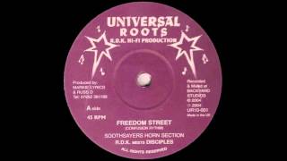 Video thumbnail of "10'' RDK meets The Disciples - Freedom Street (& dub)"