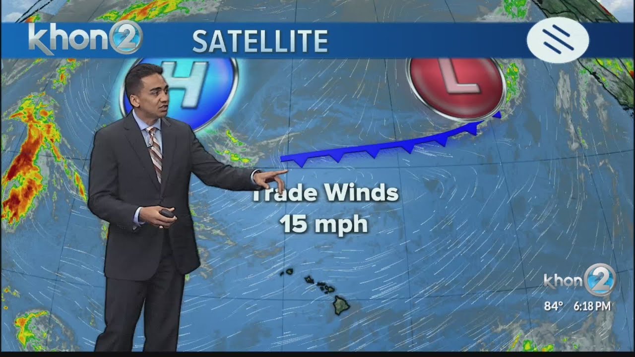 Trade winds to remain light to moderate - YouTube