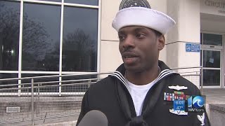 Sailor plans to sue Chesapeake claiming false arrest