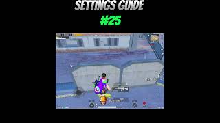 Settings Guide #25 | BGMI / PUBG Mobile Settings Guide ✅ #shorts screenshot 5