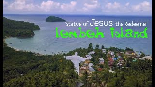 Pulau Lembeh - Monumen Trikora dan Patung Tuhan Yesus