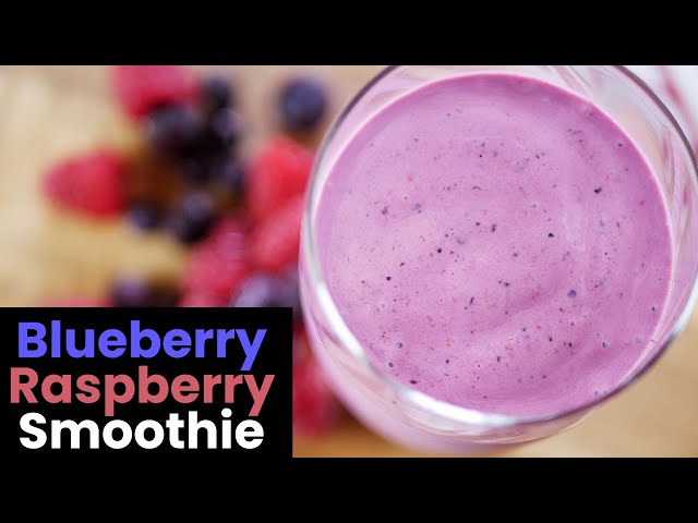 Super Easy Berry Smoothie - Alphafoodie