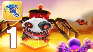 Spider run : Alphabet Race 3d Gameplay Walkthrough Part 1 screenshot 3