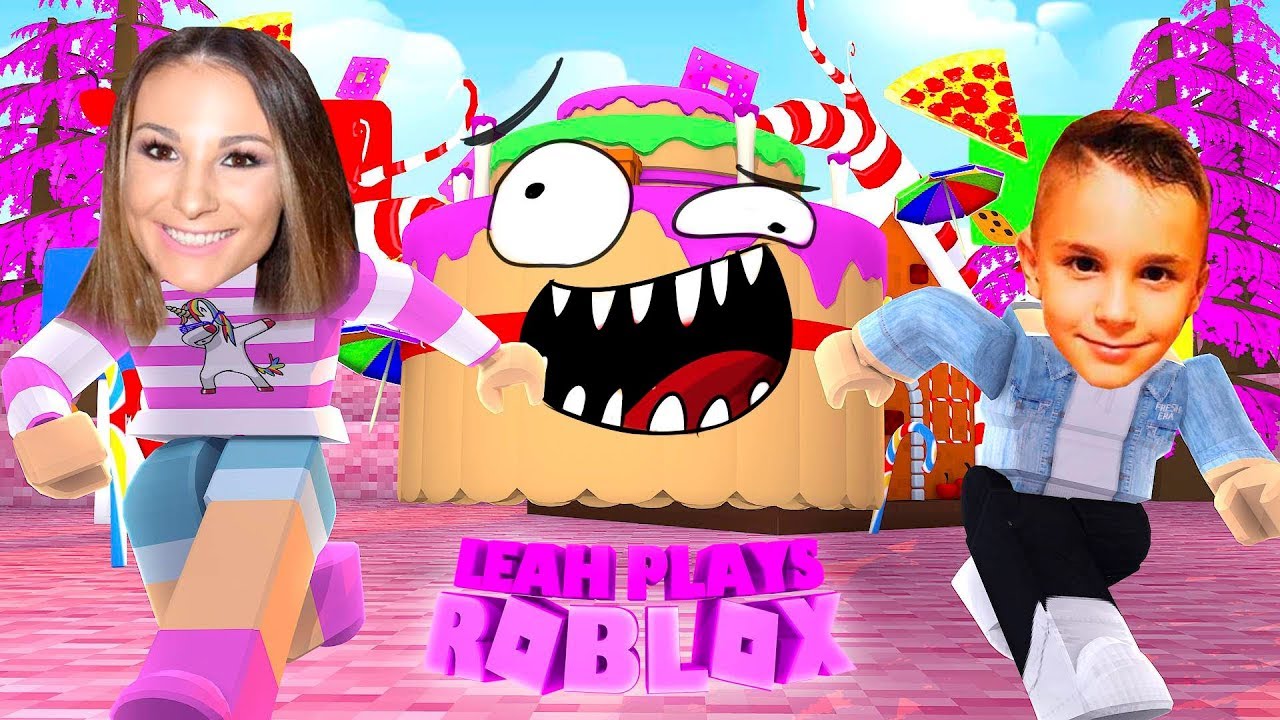 Roblox Little Leah Plays My Real Life Baby Brothers Birthday Escape The Evil Cake Obby - baby leah plays roblox youtube