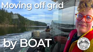 Moving to my off grid Cabin by BOAT Episode 3 @FlossyRoxx