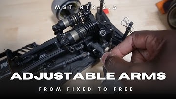 MST 2.5 RTR Upgrades - Adjustable Links & ESC Tuning
