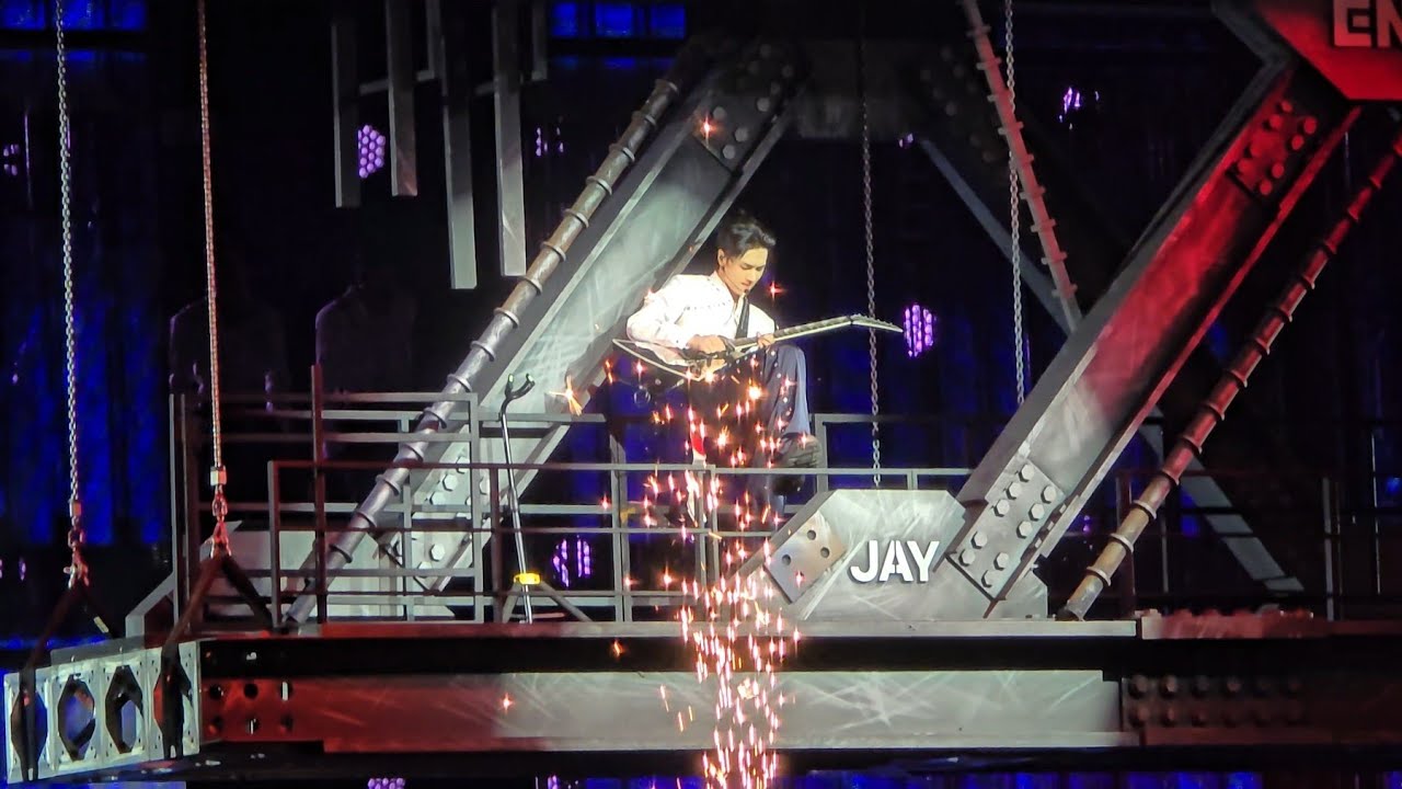 [Fancam] Enhypen 엔하이픈 Jay Guitar Solo + Blessed-Cursed at Walk the Line in Seoul Day 1