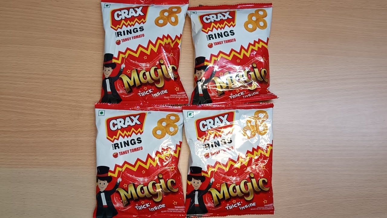 Buy Crax Corn Rings Chatpata Flavour 22g *PACK OF 50* at Best Price -  Bombay Basket UK