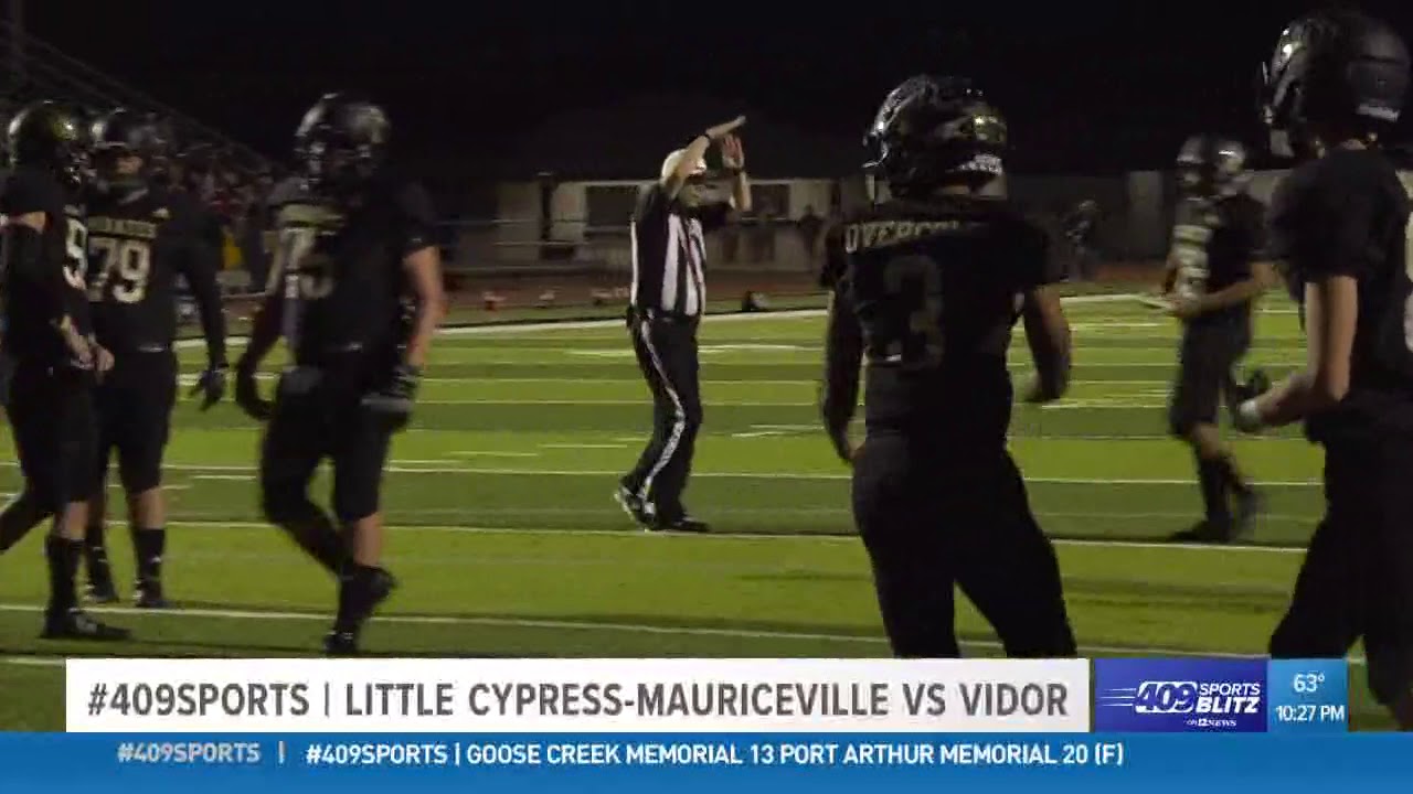 Vidor takes down Little CypressMauriceville High School 327 YouTube