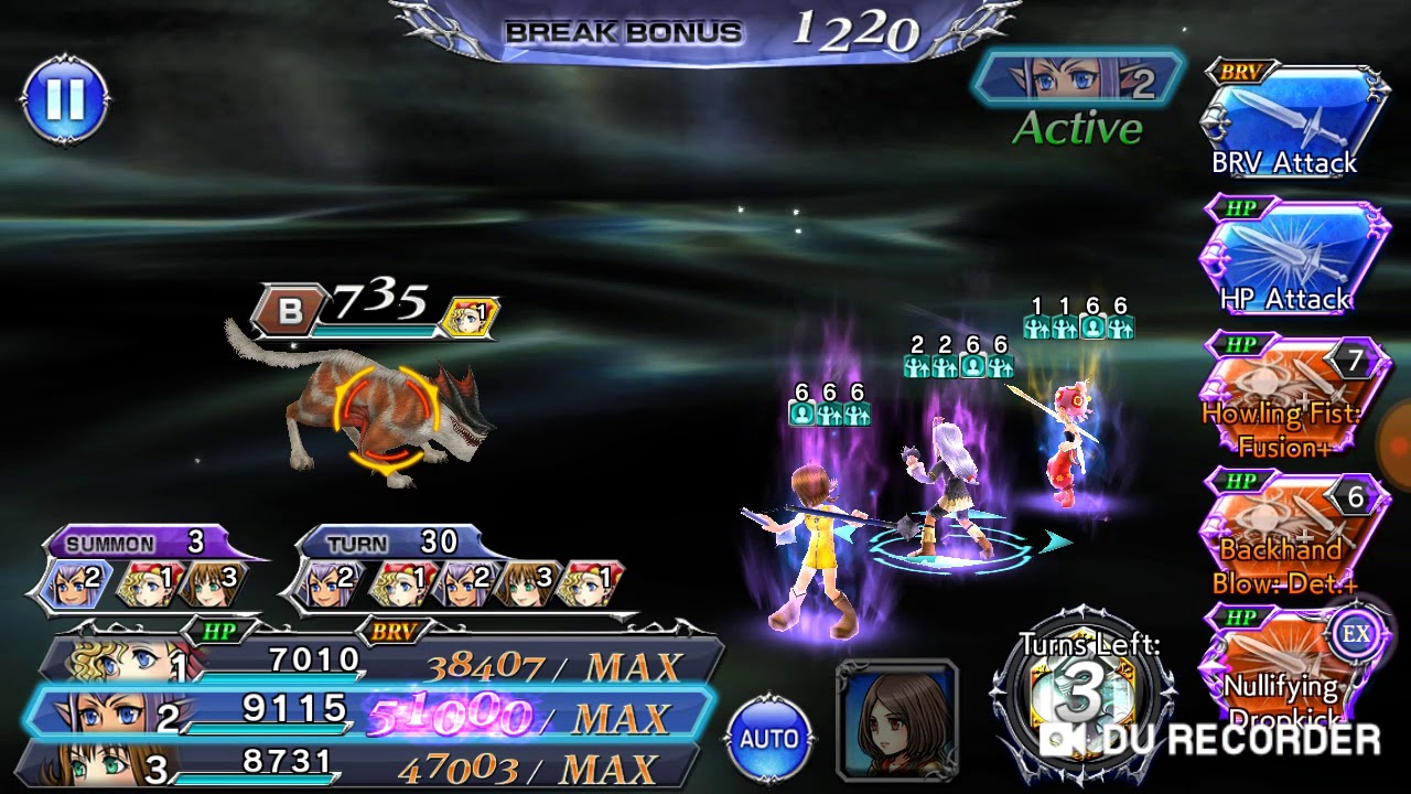 [DFFOO] EX-Weapon Prishe Test (2) / Global