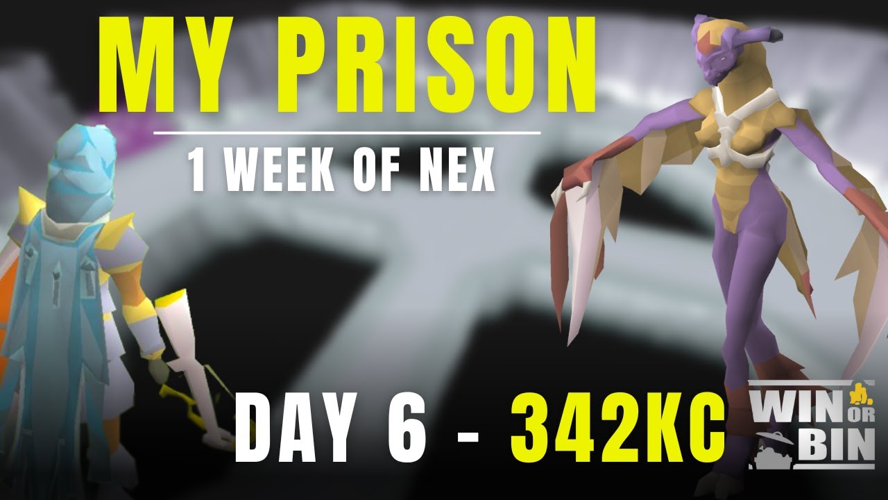 OSRS - 1 Week Camping Nex - A Prison Till Drop - Day 6