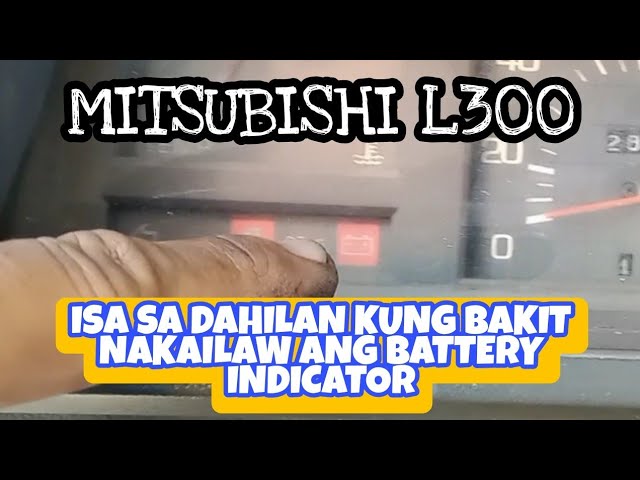 Mitsubishi L300 Dashboard Warning Lights Symbols Explained - Infoupdate.org