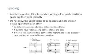 Part Writing Basics
