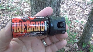 Does Expired Pepper Spray Still Spray? Cold Steel Inferno (Expired In 2012)