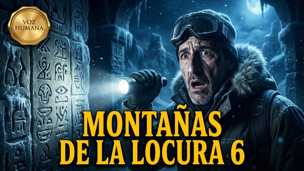 En las montañas de la locura Capítulo 6 de 12 - H.P. Lovecraft | Audiolibro con voz humana real