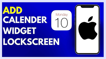 Adding Calendar Widget to Iphone lockscreen in 2024 | Step-by-Step Guide!