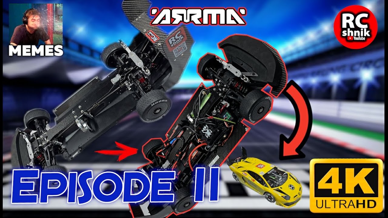 Это будет НЕЧТО! Arrma Limitless V2 LAMBORGHINI. Устанавливаем электронику.