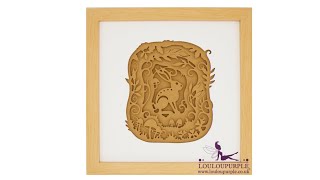 Box Frames Using Papercuts Craft Dies By Creative Expressions.