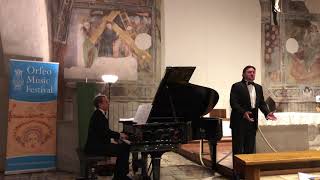 Igor Golovatenko, baritone (Tchaikovsky, Les Larmes),  Aleksandr Shirokov, pf