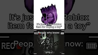 It’s Just A Free Roblox Item | People Who Know Roblox Meme