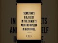 Sometimes I Get Lost in the Sunsets | SoulSearcher