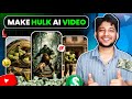 Hulk ai video kaise banaye | Hulk ai video kaise banaye free me | How to make hulk ai video