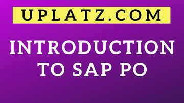 Introduction to SAP PO (Process Orchestration) | SAP PO Training | Uplatz