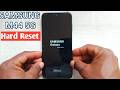 SAMSUNG GALAXY M44 Hard Reset Unlock Pattern #2026