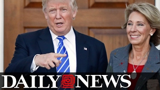 Senate confirms Betsy DeVos as Education Secretary with Mike Pence's historical tie-breaking vote