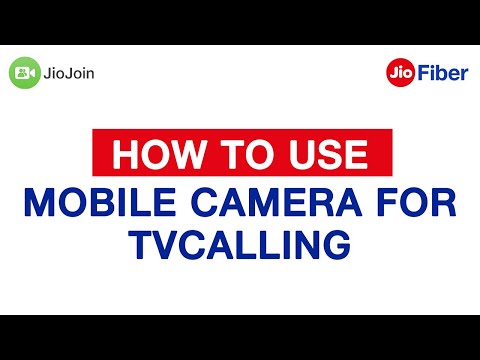 How to Use Mobile Camera for TV Calling - Reliance Jio