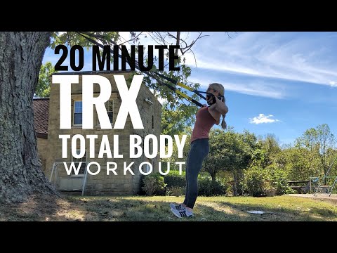 20 Minute Total Body TRX Workout - Suspension Training Done Anywhere