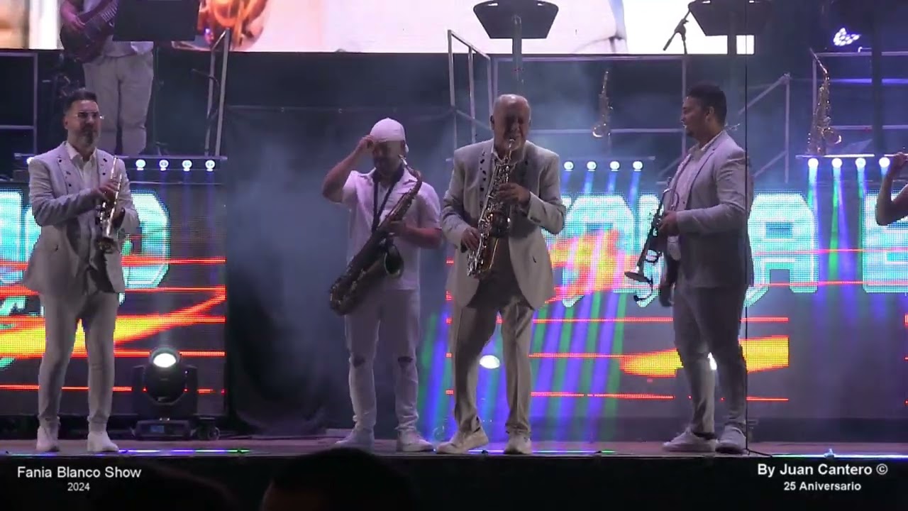 Orquesta Fania Blanco Show 2024-Pasodoble En er Mundo ©By Juan Cantero GalasturVídeos-Couxela, Ribad