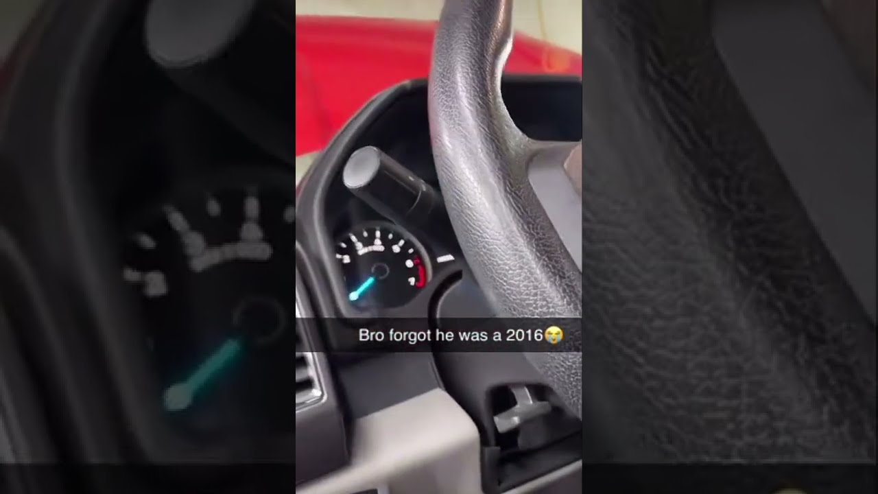 Bro Forgot He Was A 2016