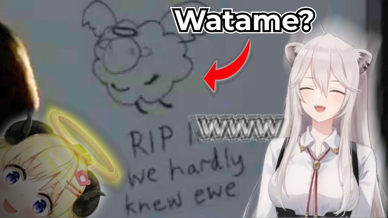Botan Found Out The Truth of W̶a̶t̶a̶m̶e̶  Ian The Sheep [Hololive - Eng Sub]