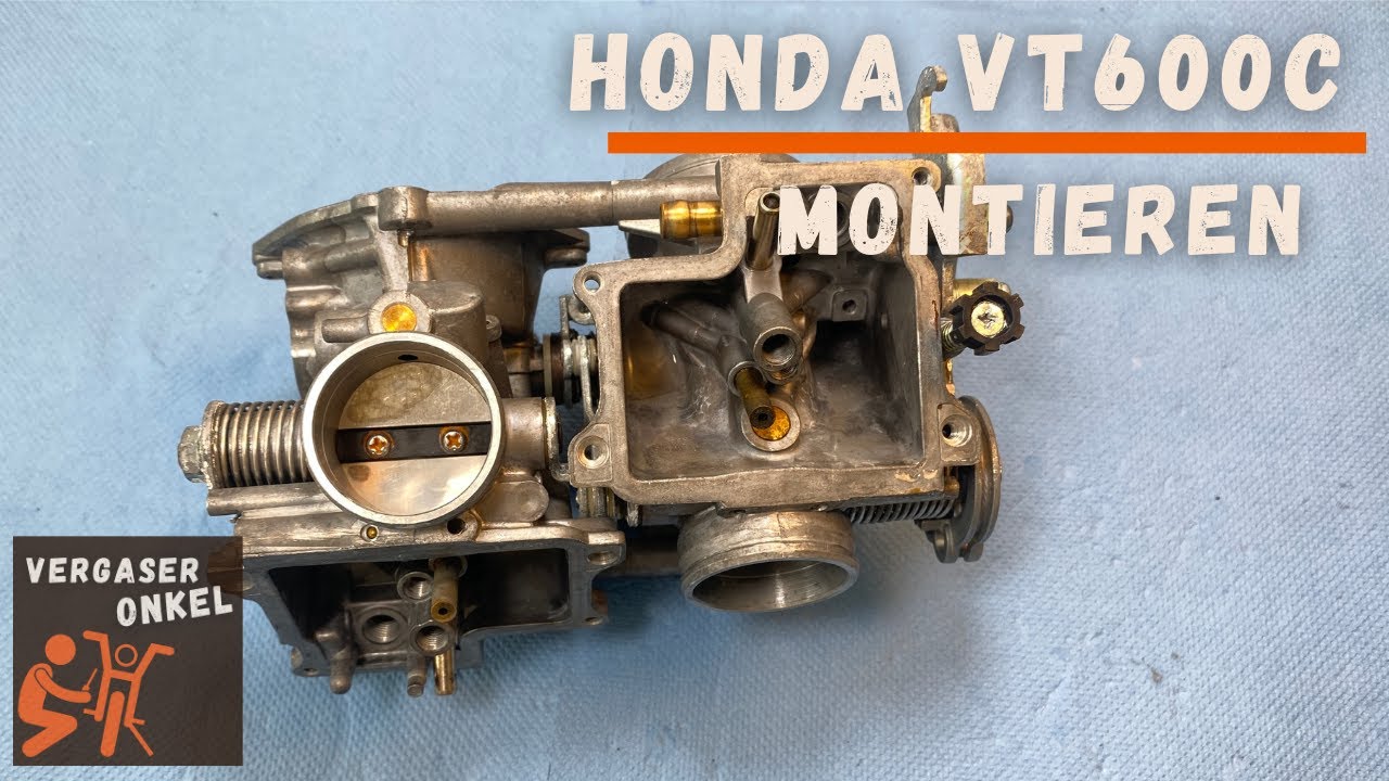 Vergaser Honda VT600C bis Bj. 97 montieren, ausführlich erklärt vom Vergaseronkel