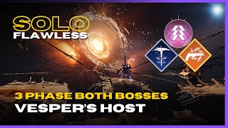 Solo Flawless "Vesper's Host" on Prismatic Hunter - 3 Phase Bosses - Episode: Revenant - Destiny 2