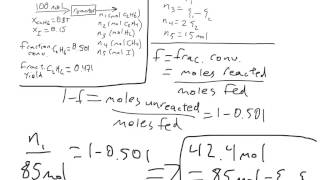 Multiple Reactions Example