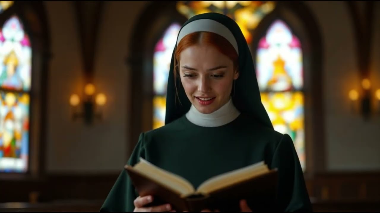 🌙 Sacred Gregorian Chant — Moonlight through the Cathedral Transept 🕊️✝️