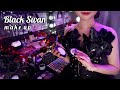 ASMR Black Swan Makeup🦢🖤Halloween Special