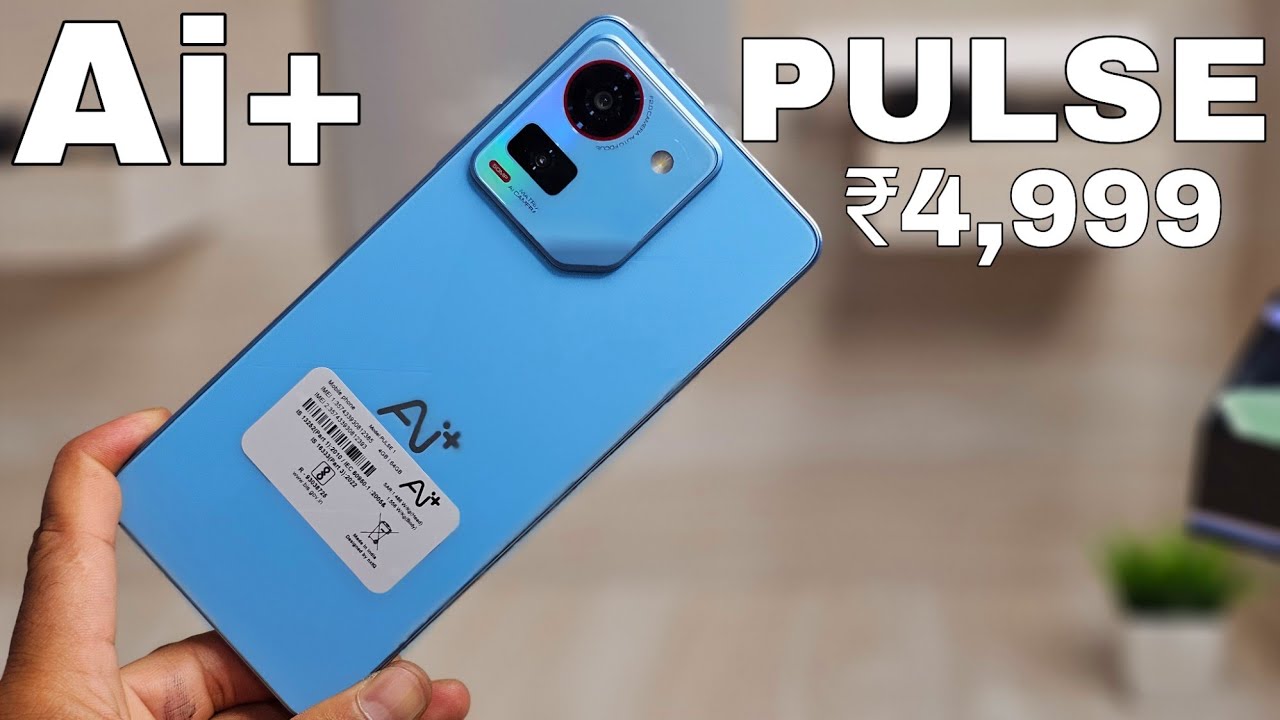 Ai+ Pulse (Blue, 64 GB) (4 GB RAM) Unboxing | Under 5000 rupees best smartphone