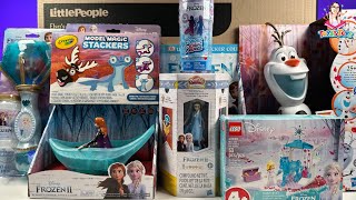 Disney Frozen Toy Collection Unboxing Review | Little People Elsa’s Enchanted Palace
